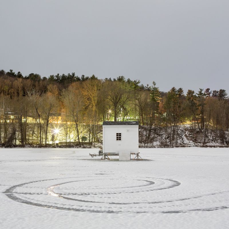 © Federico Pardo - Image from the Ice shanties photography project