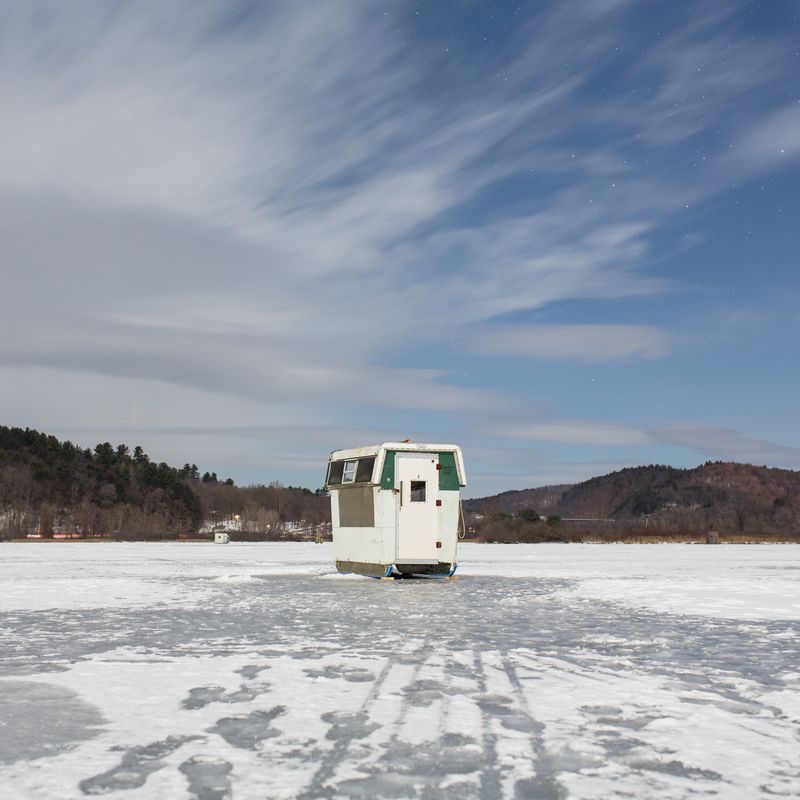 © Federico Pardo - Image from the Ice shanties photography project
