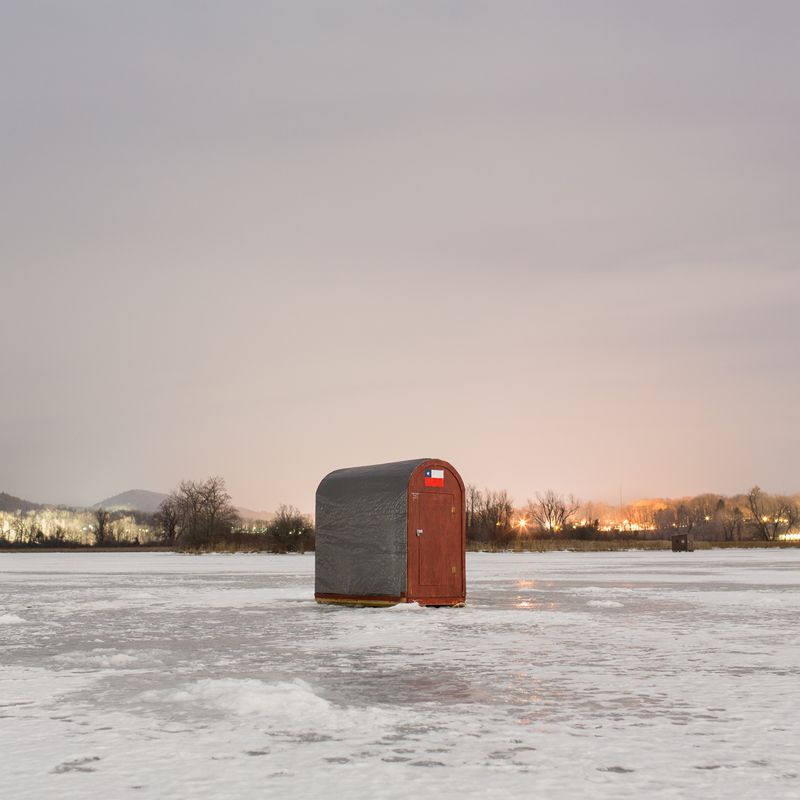 © Federico Pardo - Image from the Ice shanties photography project