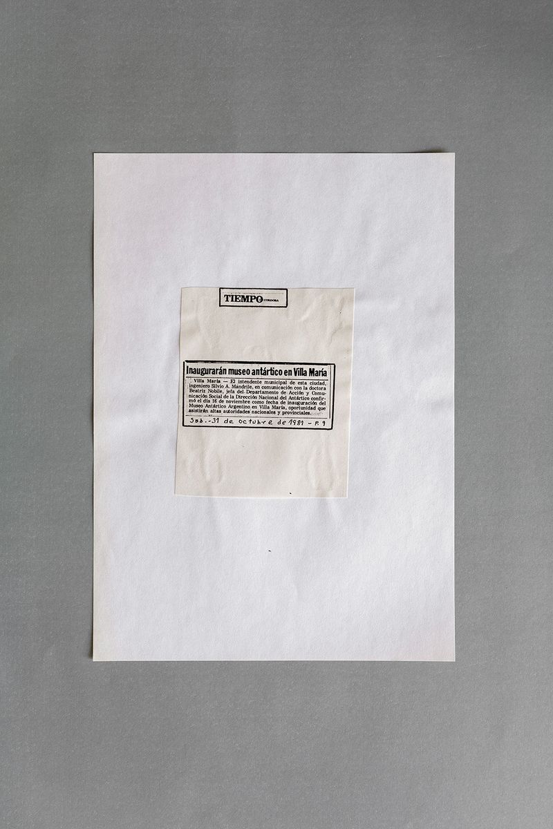 © Marcos Goymil - Image from the Antartic Museum photography project