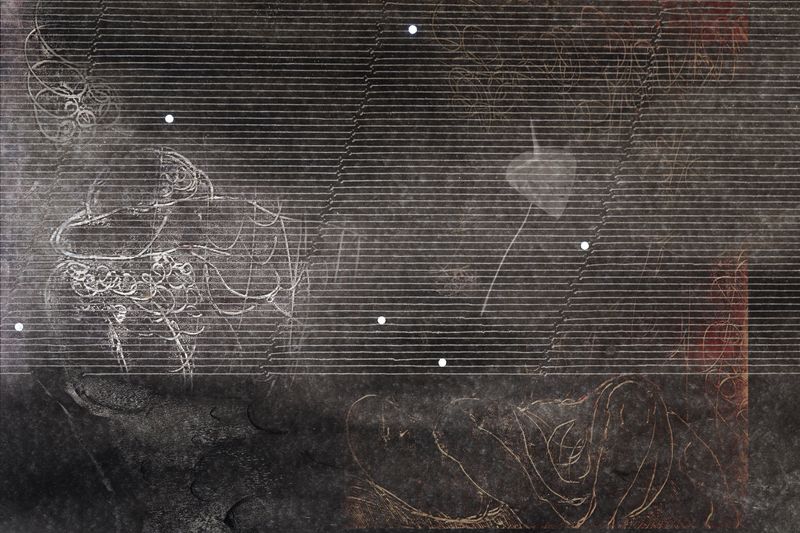 © Muriel Hasbun - Pulse: Mujer y anturio (Homage, Carlos Cañas), 2020