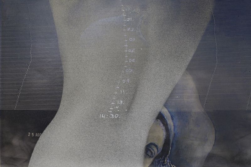 © Muriel Hasbun - Pulse: Pulsante deseo (Homage, Carlos Cañas), 2020