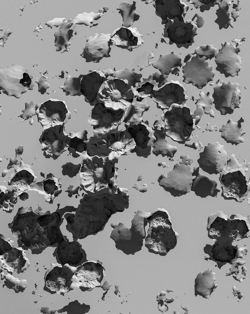 © Kai Wasikowski - Model #2 (Flowers, Blithewold Arboretum), 2022 inkjet print, 30 x 23 cm