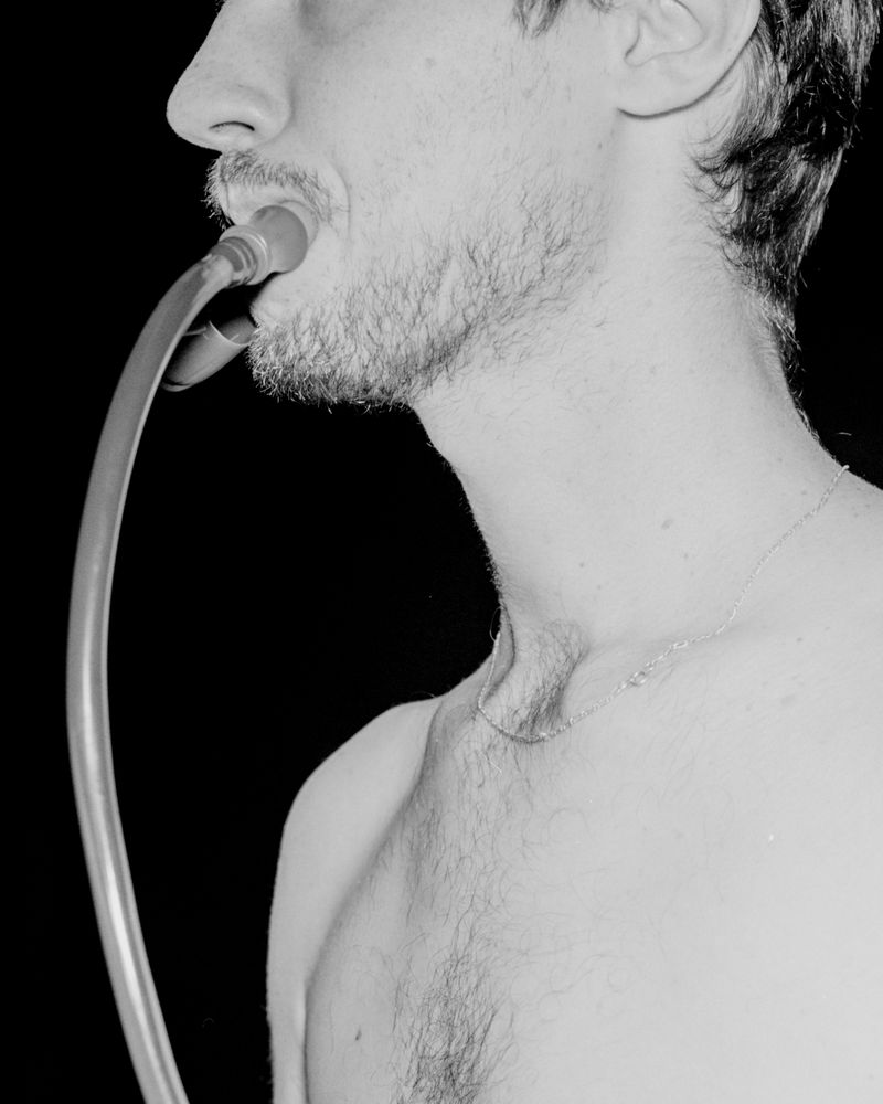 © Kai Wasikowski - Self portrait #1, 2021 inkjet print, 71 x 56 cm