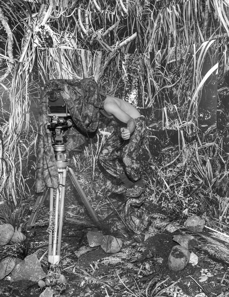 © Kai Wasikowski - Garden #1 (self portrait), 2019 inkjet print 143 x 112 cm