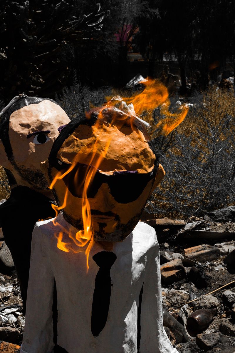 © Sahiye Cruz - Image from the Machete al Machote photography project