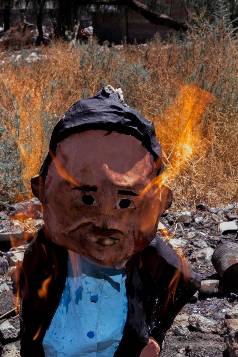© Sahiye Cruz - Image from the Machete al Machote photography project