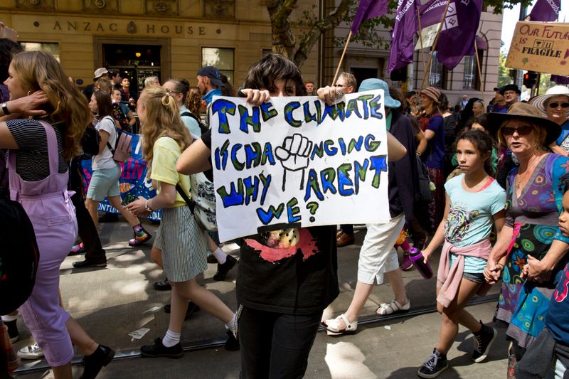 © MAYLEI HUNT - Schools Strike for Climate Change, Melbourne 2019