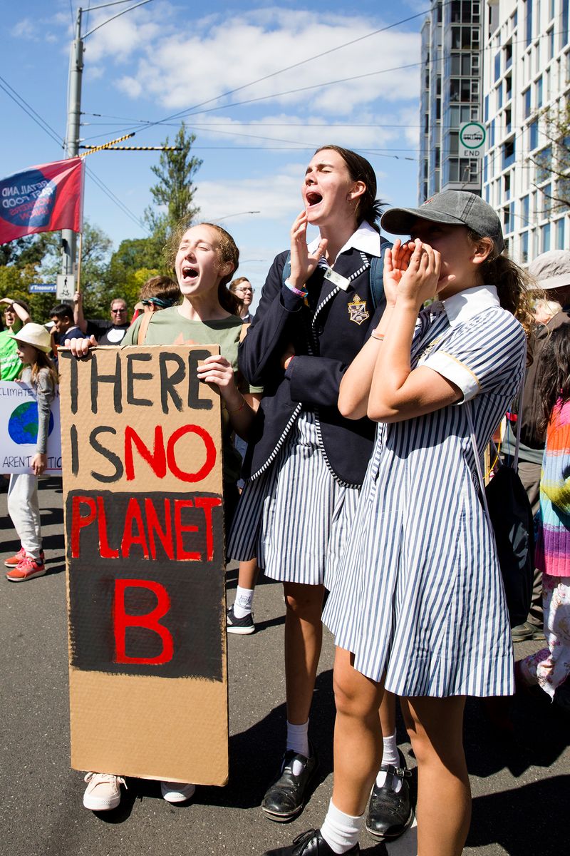 © MAYLEI HUNT - Schools Strike for Climate Change, Melbourne 2019