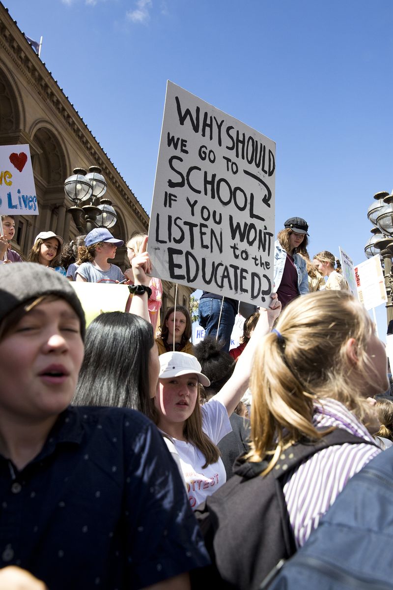 © MAYLEI HUNT - Schools Strike for Climate Change, Melbourne 2019