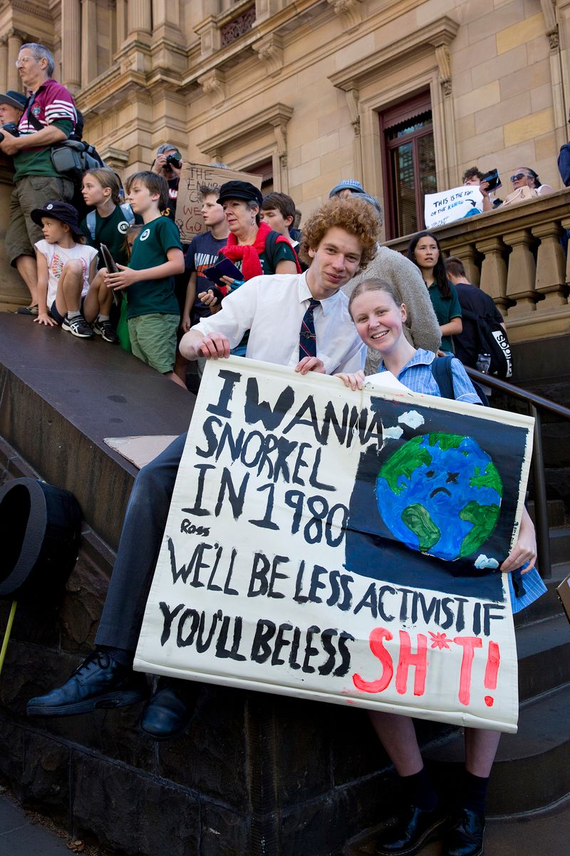 © MAYLEI HUNT - Schools Strike for Climate Change, Melbourne 2019