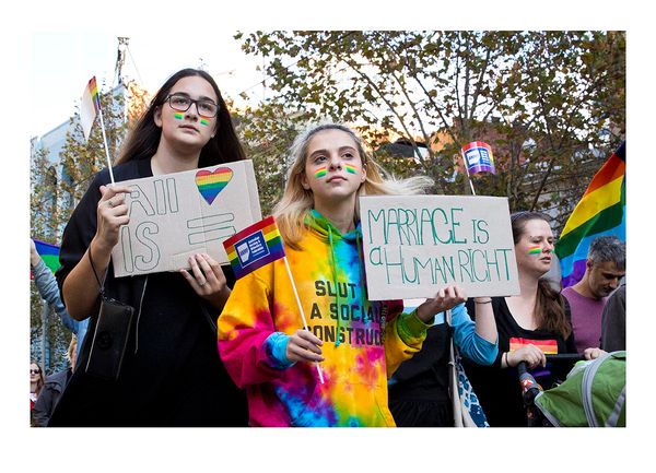 © MAYLEI HUNT - Marriage Equality March, Melbourne Australia 2017