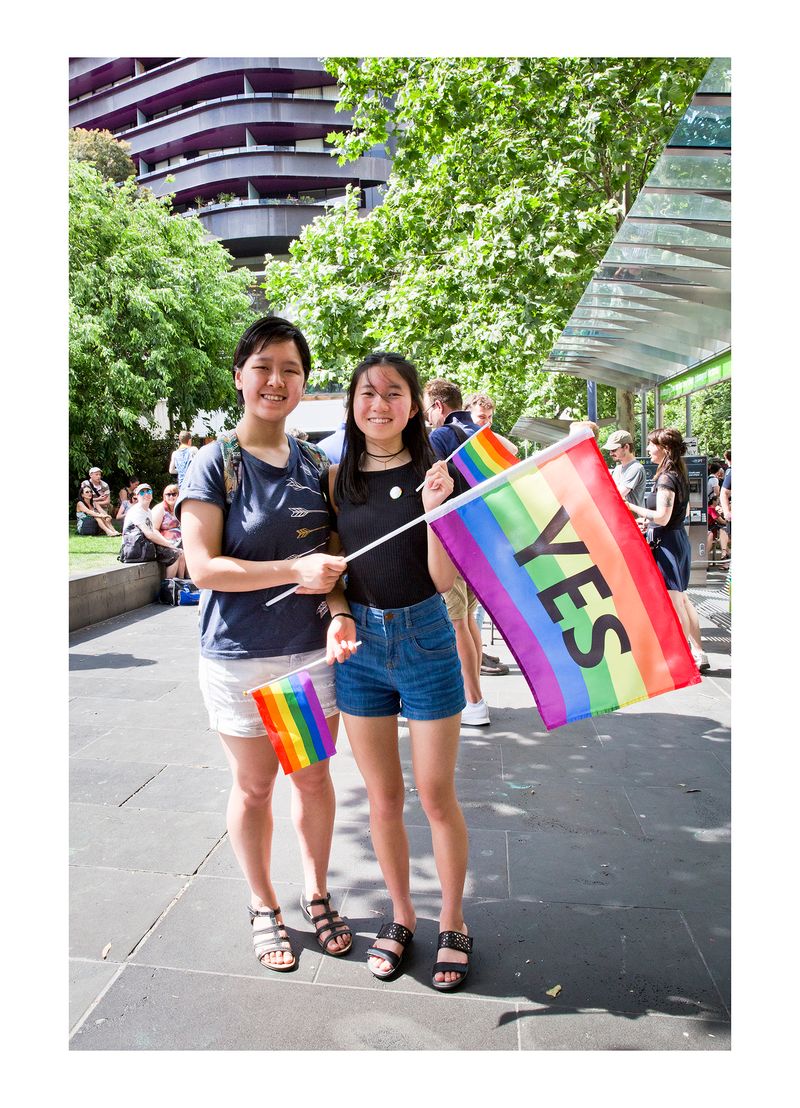 © MAYLEI HUNT - Plebiscite Announcement, Melbourne Australia, 15 November 2017