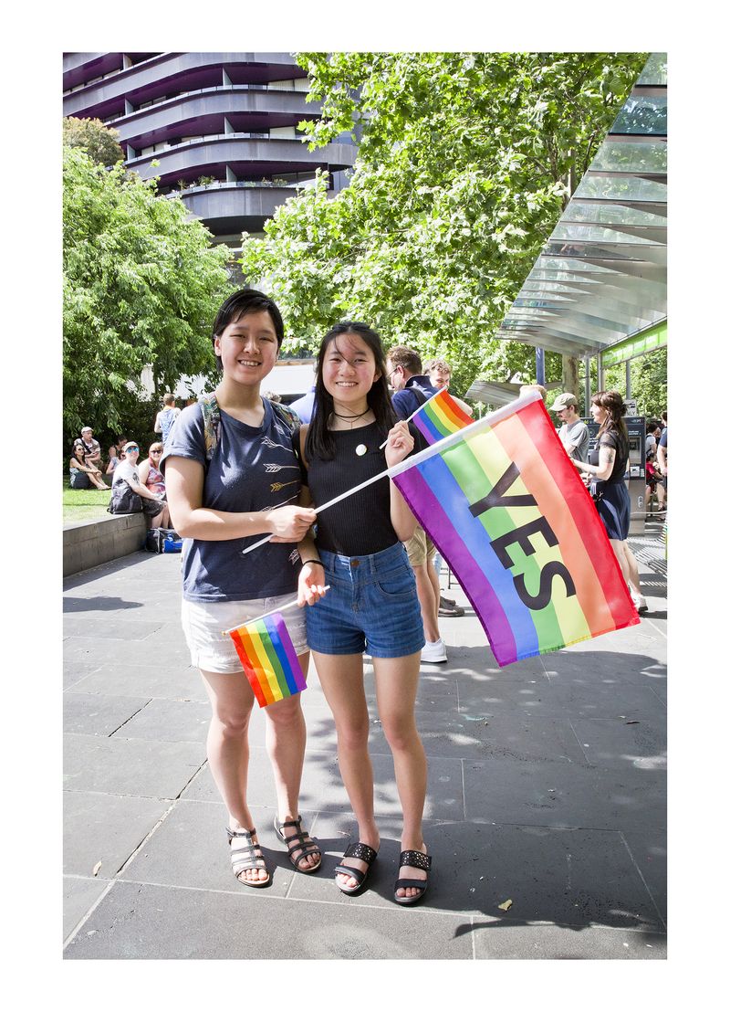 © MAYLEI HUNT - Plebiscite Announcement, Melbourne Australia, 15 November 2017