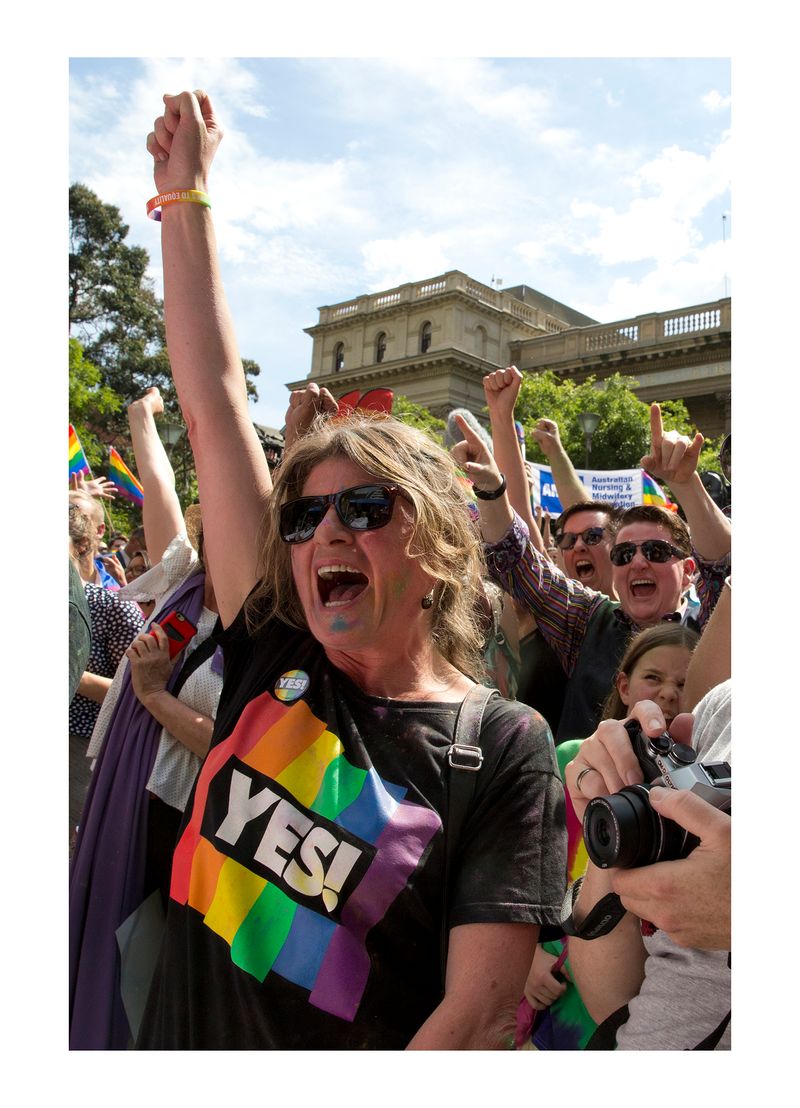 © MAYLEI HUNT - Plebiscite Announcement, Melbourne Australia, 15 November 2017