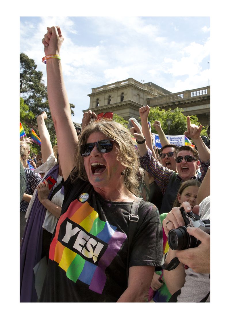 © MAYLEI HUNT - Plebiscite Announcement, Melbourne Australia, 15 November 2017