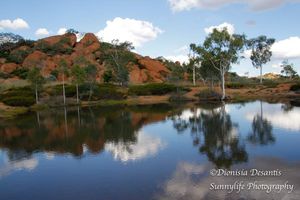 Colours of the Australian outback