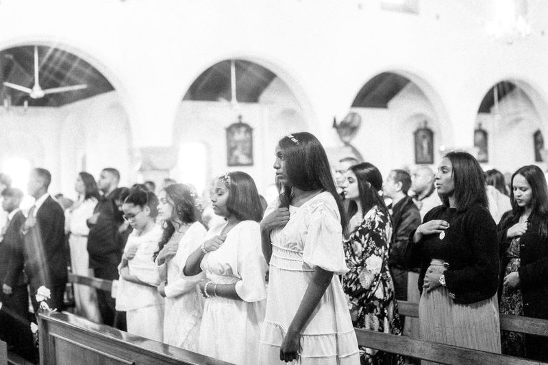 © Cole Ndelu - The women of the St Anthony's confirmation class of 2025.