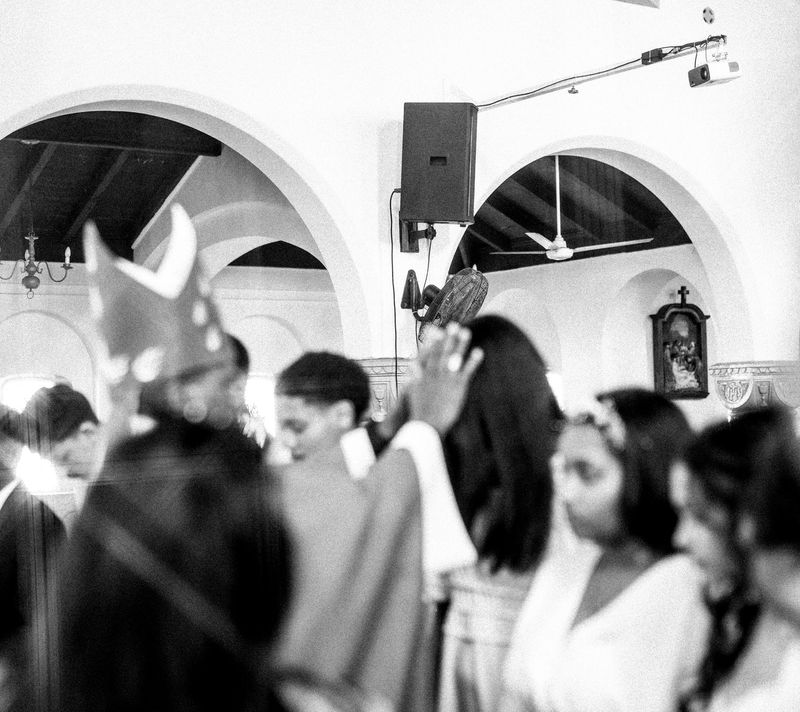 © Cole Ndelu - The laying of the hands - the bishop blesses Tayla.