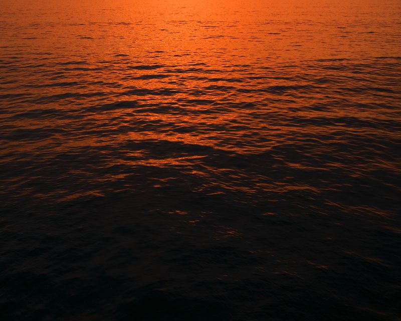 © Jenny Kim - Ocean at Sunset