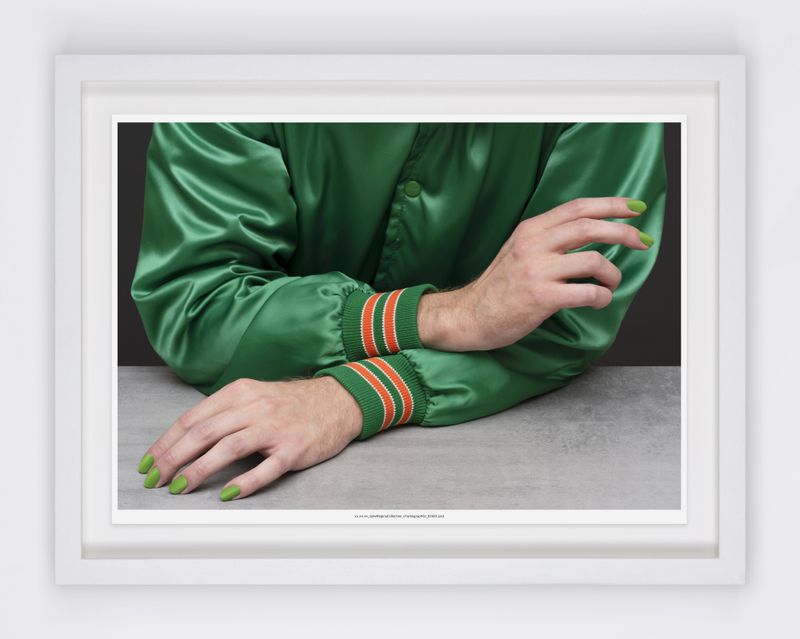 © Elliott Mickleburgh - XX.XX.XX (Choreographic Reference for Jewelry Advert) // archival inkjet print // A2 sheet size, 66 x 49 cm framed // 2021