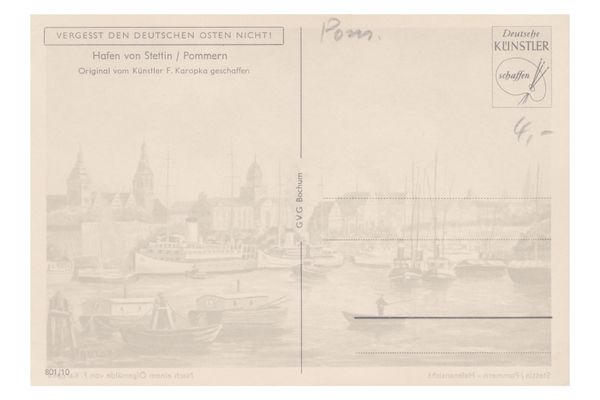 © Johanna Schlegel - Postcard FK IV (fine art print, 10 x 15 cm, initially shown in a wooden table display case)