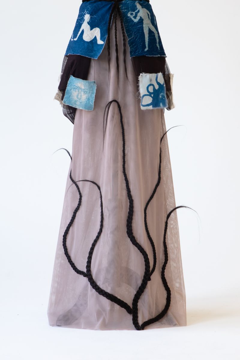 © Rhianydd Hylton - Dress front, braid detail