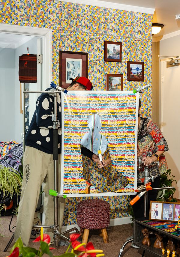 © Dominique Muñoz - Juntos (The Modern Portrait), Archival pigment print, cherry hardwood frame, 30 x 40in, 2025