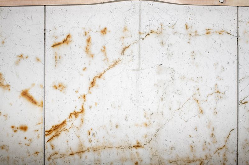 © Clare Bottomley - Finlandia House Marble Facade II 300x200cm, Wall Print