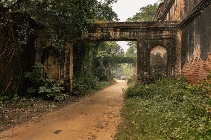 © Tira Khan - Walls of the Palace, and a Cart