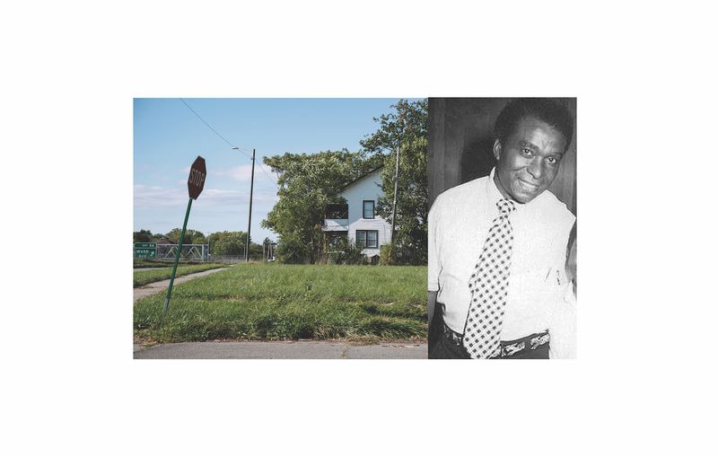 © Laura Gibson - my papa used to live here (Collingwood Street) 2019 Photo diptych