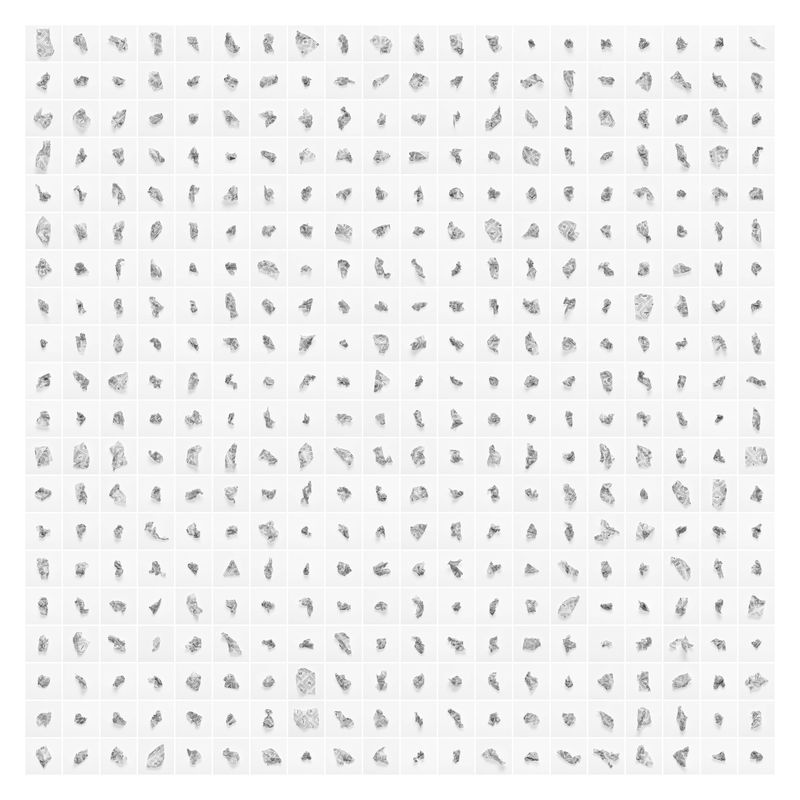 © Tommaso Sacconi - Wrappers (a); Candies wrappers;Box 001 (a) 1/2; 2022 New York