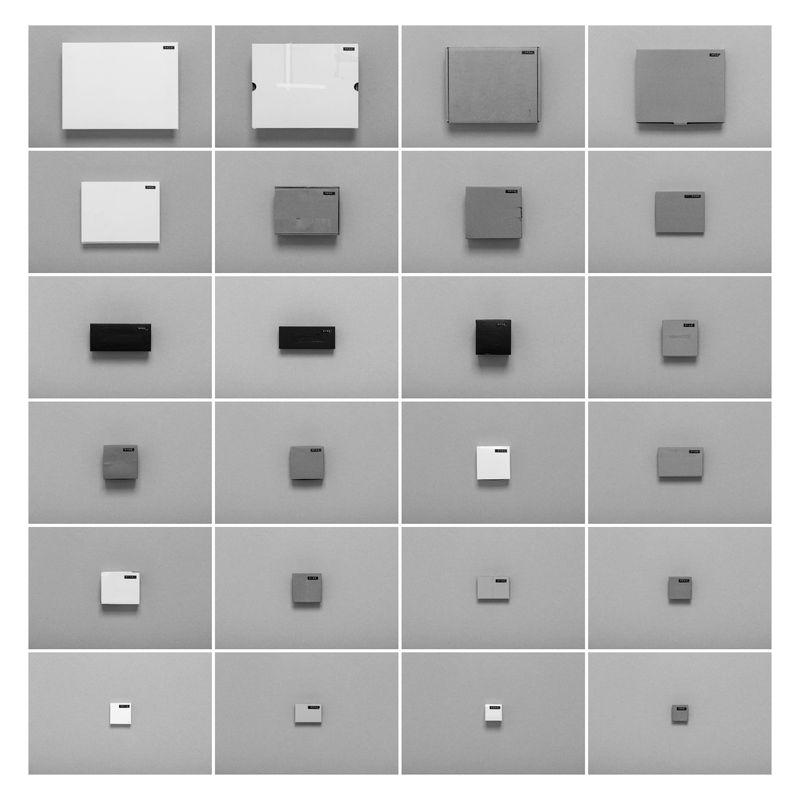 © Tommaso Sacconi - 24 Boxes (a)24 boxes for 24 different collections. Closed. 2022 New York