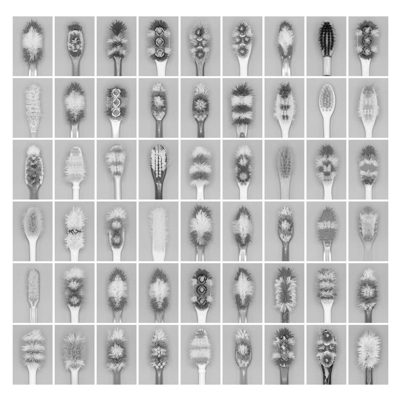 © Tommaso Sacconi - Toothbrush (b) Collection of my toothbrushes 201X - 2022New York