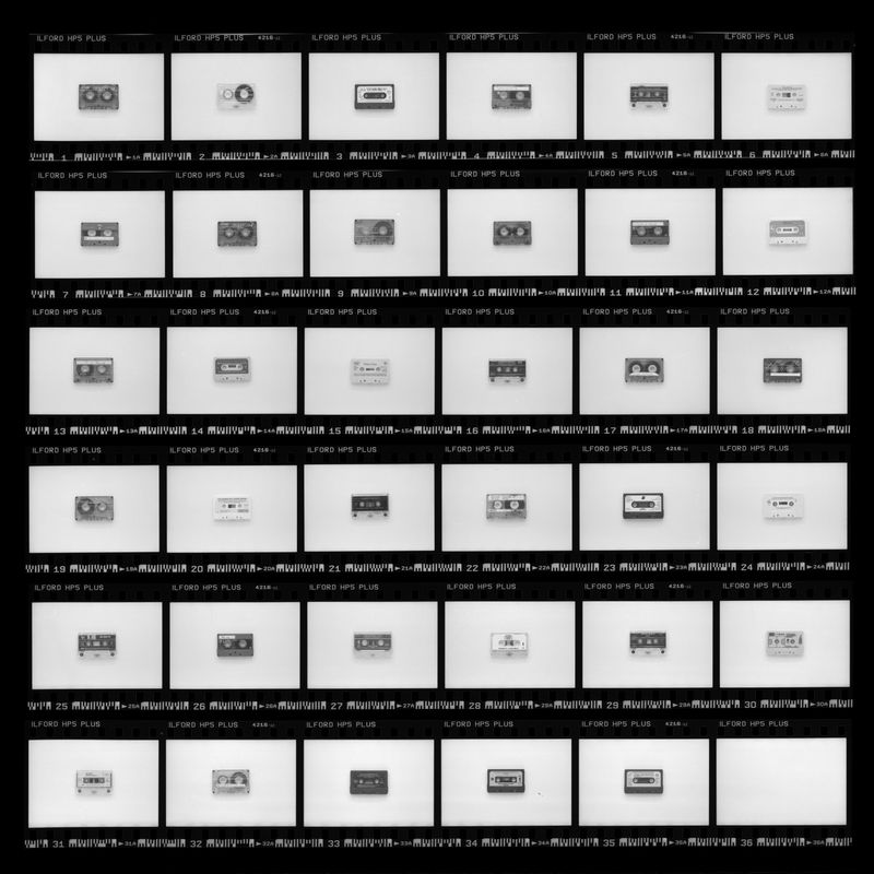 © Tommaso Sacconi - Musicassettes (a) Collection of my childhood musicassettes1989 - 1998Rome