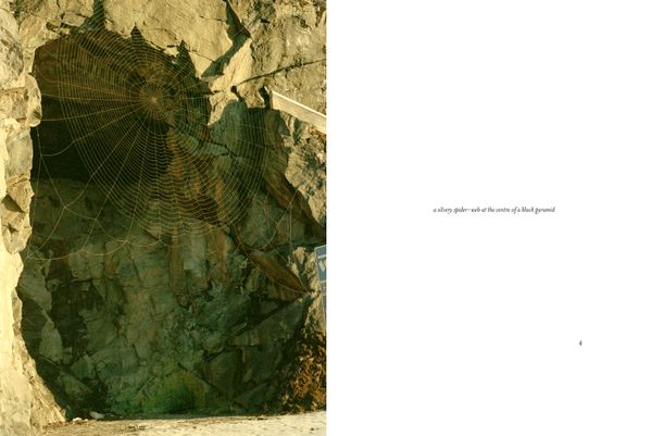 © Sheung Yiu - a silvery spider-web at the centre of a black pyramid