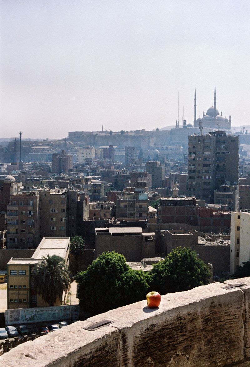 © Najla Said - N 30° 1.722840 E 31° 15.014820"Early in the morning, in the middle of the space or up on the tower"