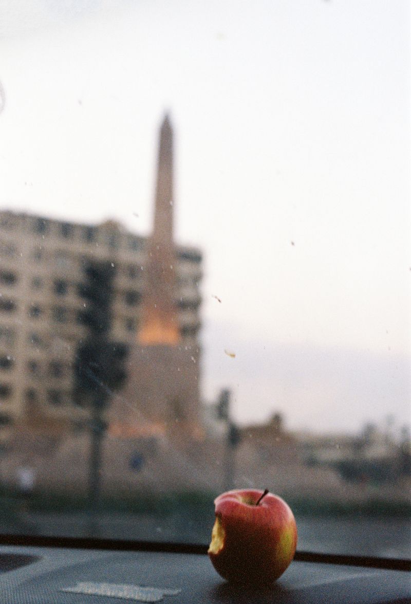 © Najla Said - 30°02 39.8'N 31914 08.5°EIn the middle of tahrir in broad daylight