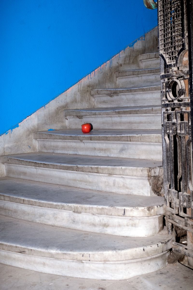 © Najla Said - 30°02:51.5N 31°1416.3'E"The stairs at night"