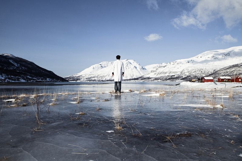 © Lasse Lecklin - Le Pic Dal (1596 m), from the series Man Is The Measure Of All Things.