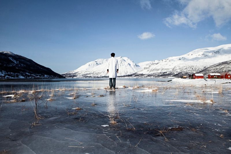 © Lasse Lecklin - Le Pic Dal (1596 m), from the series Man Is The Measure Of All Things.
