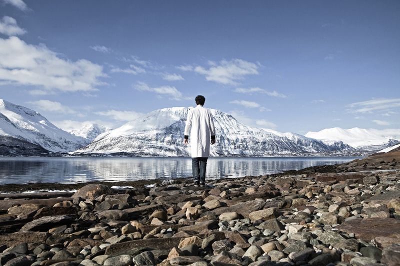 © Lasse Lecklin - Le Mont Poll (1285 m), from the series Man Is The Measure Of All Things.