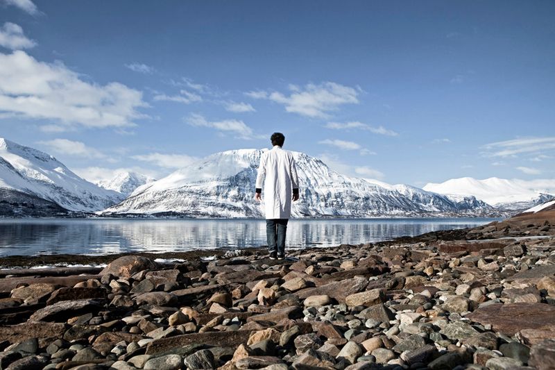 © Lasse Lecklin - Le Mont Poll (1285 m), from the series Man Is The Measure Of All Things.