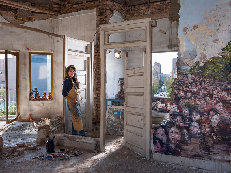 © maryam firuzi - Image from the Scatterd memories of a distorted future photography project