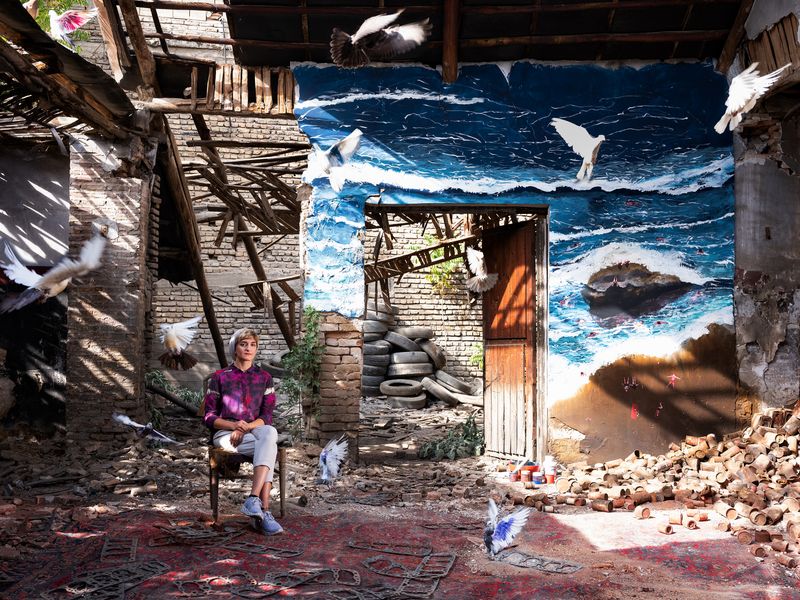 © maryam firuzi - Image from the Scatterd memories of a distorted future photography project