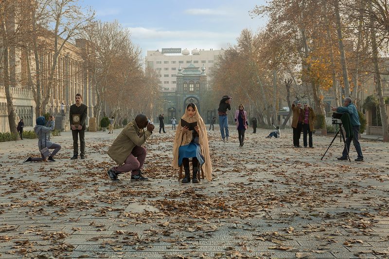 © maryam firuzi - Image from the Reaing for Tehran streets photography project