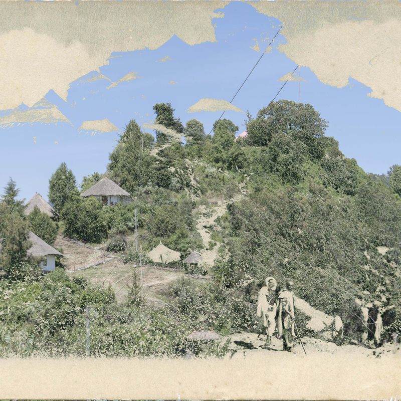 © Maheder Haileselassie - Reliving and reshaping memories. A 19th century palace in Ankober, now Ankober lodge.