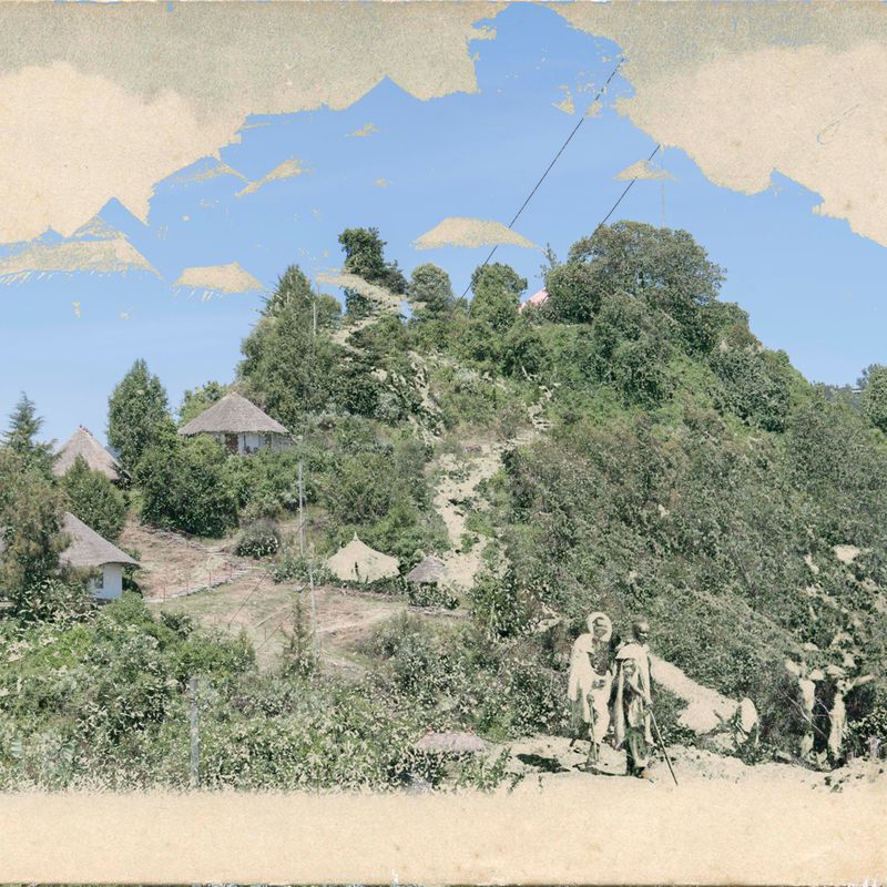 © Maheder Haileselassie - Reliving and reshaping memories. A 19th century palace in Ankober, now Ankober lodge.