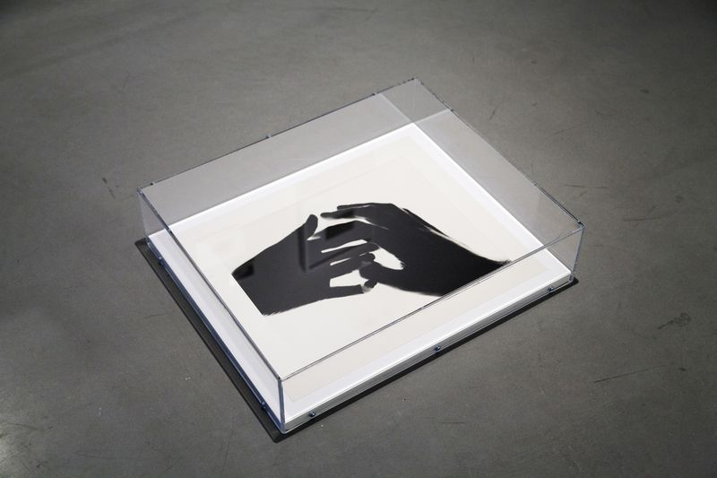 © Deanna Pizzitelli - Plexi Casing, III (Hands, II), 2018, Toned Silver Gelatin Print © Deanna Pizzitelli / Photo Credit: Yuula Benivolski