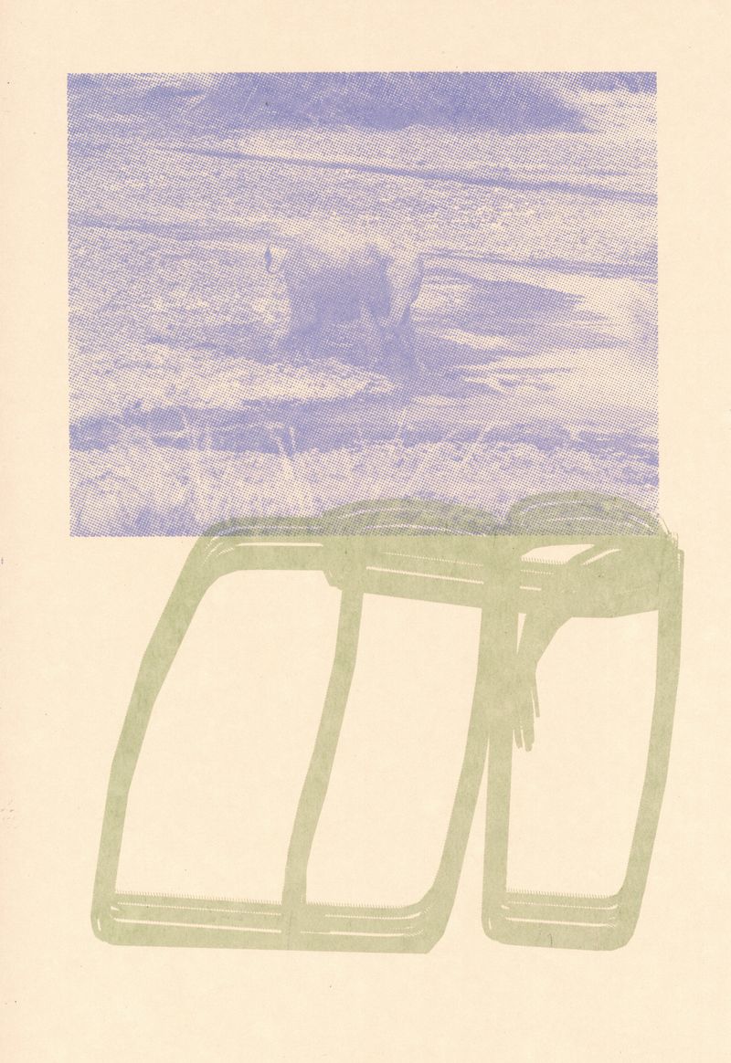 © Deanna Pizzitelli - Elephant, I, 2024, Screenprint from Medium Format Negative © Deanna Pizzitelli / Courtesy of Stephen Bulger Gallery